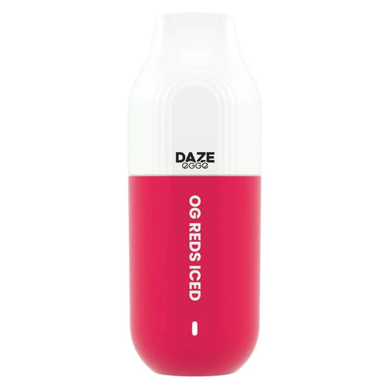 7 Daze Disposable Vape OG Reds Apple Iced 7 Daze Egge Disposable Vape Rechargeable (5%, 3000 Puffs)