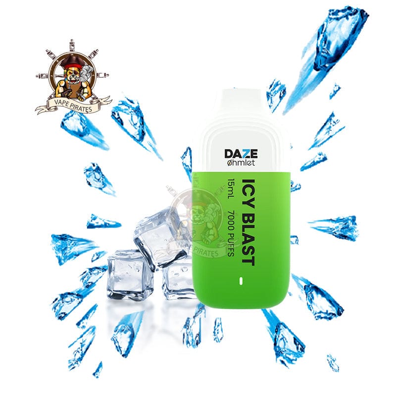 7 Daze Disposable Vape Icy Blast 7 Daze Ohmlet Disposable Vape (5%, 7000 Puffs)