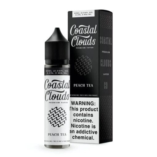 Coastal Clouds E-liquid Coastal Clouds - Peach Tea - Vape Juice 60ml