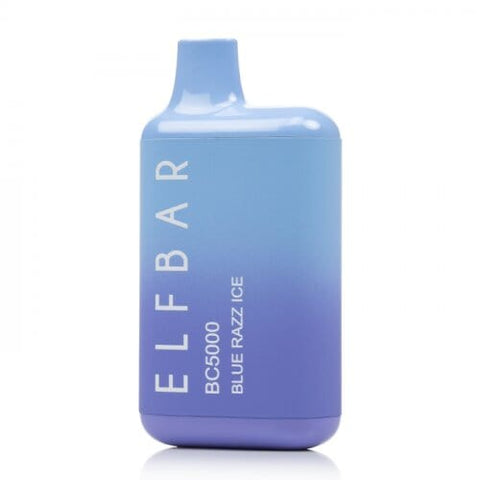 Elf Bar Disposable Vape Blue Razz Ice Elf Bar BC5000 Disposable Vape ( 5%, 5000 Puffs )
