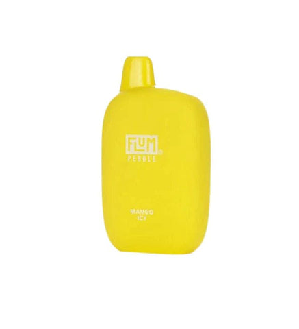 Flum Disposable Vape Mango Icy Flum Pebble Disposable Vape ( 5% , 6000 Puffs )