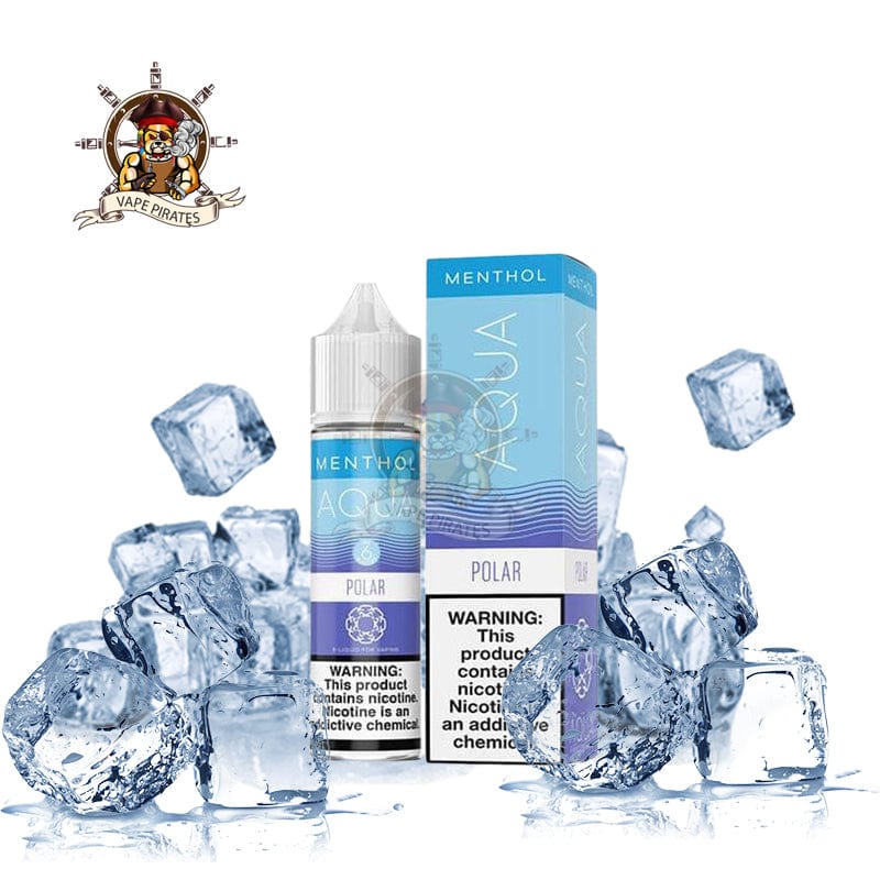 Aqua E-liquid Aqua Synthetic Nicotine - Polar - Vape Juice 60ml